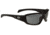 Radians M&amp;P MP108 Shooting Glasses Smoke Lens Black Full Frames With Zippered Case