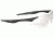 Radians Rock X-Treme Anti-Fog Shooting Glasses Clear Lens Black Frame