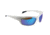 Radians S&amp;W SW103 Performance Eyewear Blue Mirror Lens Gloss White Frame