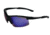 Radians S&amp;W SW104 Performance Eyewear Blue Mirror Lens Black Half-Frame
