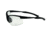 Radians S&amp;W SW104 Performance Eyewear Clear Lens Black Half-Frame