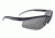 Remington T-72 Safety Glasses, Black Frame, Smoke Lens - T72-20C