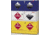 Scientific Materials STAK-A-CAB Corrosive Blue SC1460
