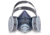 Sperian Personal Protective Equipment 1/2 Mask Prem OV/N95 T-SER Lg 313110
