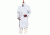 Superior Uniform Unisex Microstat ESD Lab Coats, WORKLON 463-L White Knee-Length Coats