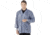 Tech Wear Jackt Blu V-NCK Esd Knt CUF5XL HOJ-23C-5XL