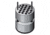 Thermo Fisher Scientific Heraeus Megafuge 1.0/1.0R All-Purpose Tabletop Centrifuges, Scientific Tube Adapters, Round Bucket 20300-329, 34 x 1.5/2.0 Ml Eppendorf-Type Tubes, Black, 75007578