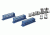 Troemner Henry Accessories for and Signature Orbital Shakers 980063 Test Tube Racks