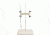 Troemner Henry Talon Double Buret Holder and Support Stand 971061 Buret Holder And Support Stand