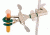 Troemner Henry Talon Three-Prong Swivel Clamp 915023