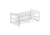 UNICO Test Tube Rack, Stainless Steel, 50 Place, 22mm Dia. Holes, 54750