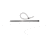 United Stationers Cable Ties 4x1/16 1000 Nl TCO22100, Unit PK