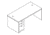 United Stationers Desk Rt Pedest W/lam My HON11887RNN, Unit EA