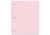 United Stationers Notebook1sub11x87/8pk RED33710, Unit EA