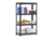 United Stationers Shelving Hd 4shelf 60 Bk METVR400BLK, Unit EA