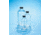 VWR Boston Round Bottles, Clear, Narrow Mouth VW5110120V26 Convenience Packs With Caps Attached