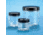 VWR Clear Glass Jars, Wide Mouth VW5410458V24 Convenience Packs With Caps Attached