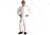 VWR Coveralls Made With Dupont Tyvek Isoclean Material Coveralls With Elastic Ankles, Case of 25, IC181SWHMDVD