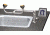 Watersaver Faucet Deck Mnt Auto Swivel Eye Wash CTEW805