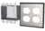 Watersaver Faucet Double Gang Flush Mount 20AMP E2533GF-SA