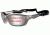 Wiley X Brick Sunglasses Frame ONLY, Crystal Metallic 855F