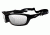 Wiley X Brick Sunglasses - Clear/Gloss Black Frame 853
