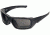 Wiley X Enzo Sunglasses, Matte Black Frame/ Black Ops Grey, CCENZ01