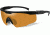 Wiley X PT-1 Sunglasses - 3 Lens Package - Smoke Grey, Clear, Light Rust / Matte Black Frame PT-1SCL