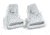 Wiley X Victory Replacement Clips,Gloss Black/Aluminum Pearl YFVIC03C