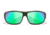 Wiley X WX Omega Sunglasses, Kryptek Neptune Frame, Captivate Pol Green Mirror Lenses, ACOME13