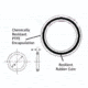 Ace Glass Laboratory Glassware and Equipment -013 Capfe O-RING 7855-810