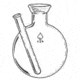 Ace Glass Laboratory Glassware and Equipment 1000ML 35/25 Snrb Flask 6940-51