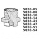 Ace Glass Laboratory Glassware and Equipment 15MM Nylon Adapter 5838-08