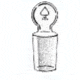 Ace Glass Laboratory Glassware and Equipment 19/38 Stopper 8250-10