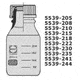 Ace Glass Laboratory Glassware and Equipment 1L Amber Lab Bottle 5539-222