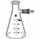 Ace Glass Laboratory Glassware and Equipment 1L Flask 1/4'' Hc ''C'' 6983-51