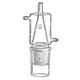 Ace Glass Laboratory Glassware and Equipment 25ML Sublimation Appr ''C'' 8025-23