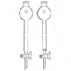 Ace Glass Laboratory Glassware and Equipment #3 10.5MM Por B Column 5907-32