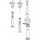 Ace Glass Laboratory Glassware and Equipment 30.5CM 19MMOD #7 Tube 8648-52