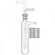 Ace Glass Laboratory Glassware and Equipment 32-60MM Inner Tube 8746-10