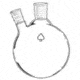 Ace Glass Laboratory Glassware and Equipment 3L 45/50-24/40 Flask 2NK 6927-160