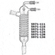 Ace Glass Laboratory Glassware and Equipment 45/50 Btm Friedrichs Cond 5971-124
