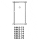 Ace Glass Laboratory Glassware and Equipment 6'' FL, 6 X 24'' Extender 5862-79
