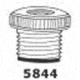 Ace Glass Laboratory Glassware and Equipment 7MM 1/8 Ptfe Adapter 5844-58