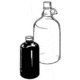 Ace Glass Laboratory Glassware and Equipment 80 OZ. Boston Bottle Rnd 5546-20