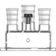 Ace Glass Laboratory Glassware and Equipment Flask HEAD,4NK,2-3L,#7 6513-38