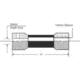 Ace Glass Laboratory Glassware and Equipment Flex Coupling 10MM, 5/16'' 8125-08