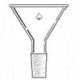 Ace Glass Laboratory Glassware and Equipment Powder FUNNEL,100MM,HW 7235-07