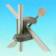 Ace Glass Laboratory Glassware and Equipment Support Labjaws Rod Holder 11095-13