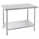 Advance Tabco Table 60X24X35IN 14GA Flat Top SS-245